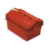 NS393 Security Crate 75lt Solid, attached Lid