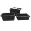 IH051D Crate 52lt Black Recycled (No 10 Crate)