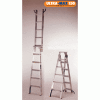 Ladder Aluminium: Ladamax Step Extension Ladder ( Aluminium - 150KG Industrial Rating )