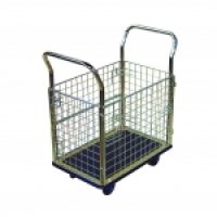 Trolley Cage: NB107 Prestar Platform Trolley with Cage Sides